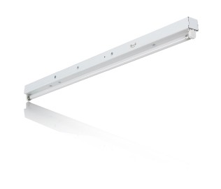 High efficiency miniature fluorescent Strip available with 1 lamp T5 or T8.